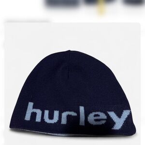 Hurley Dark Blue Knit Beanie